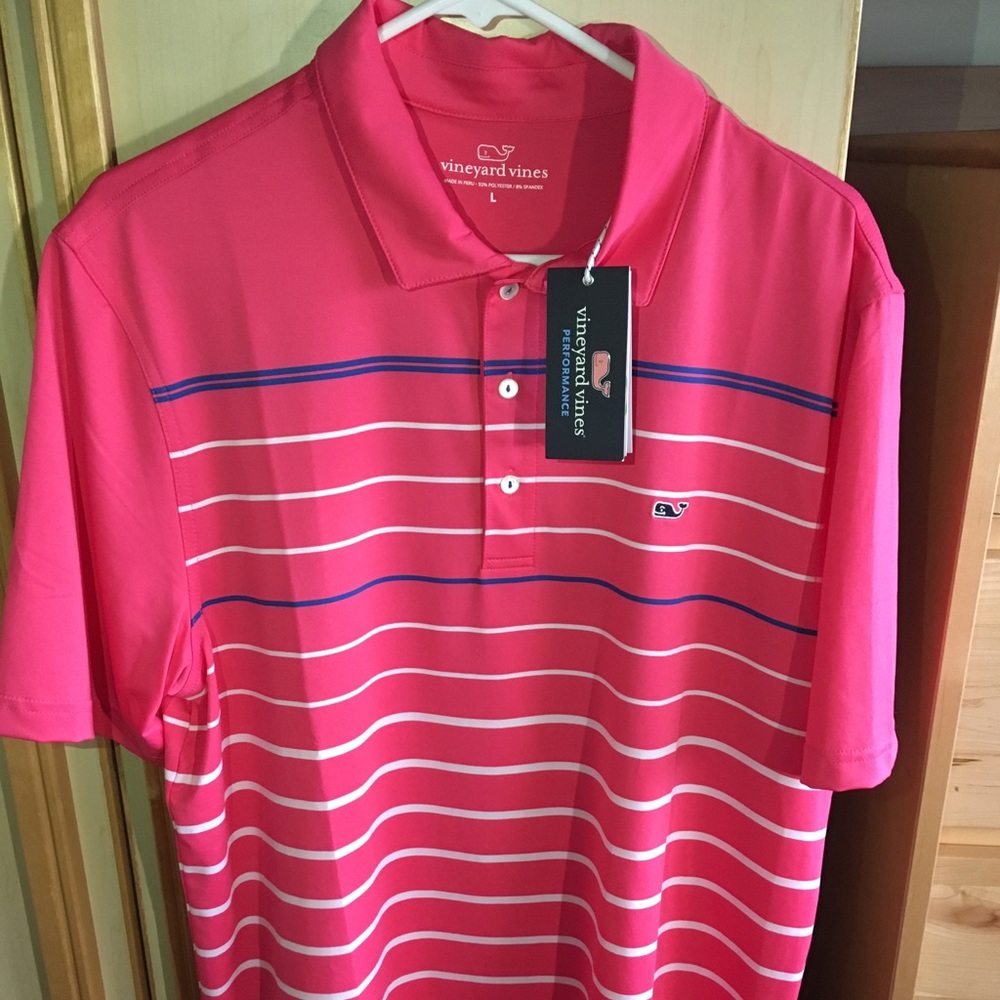 Vineyard Vines Golf performance polo